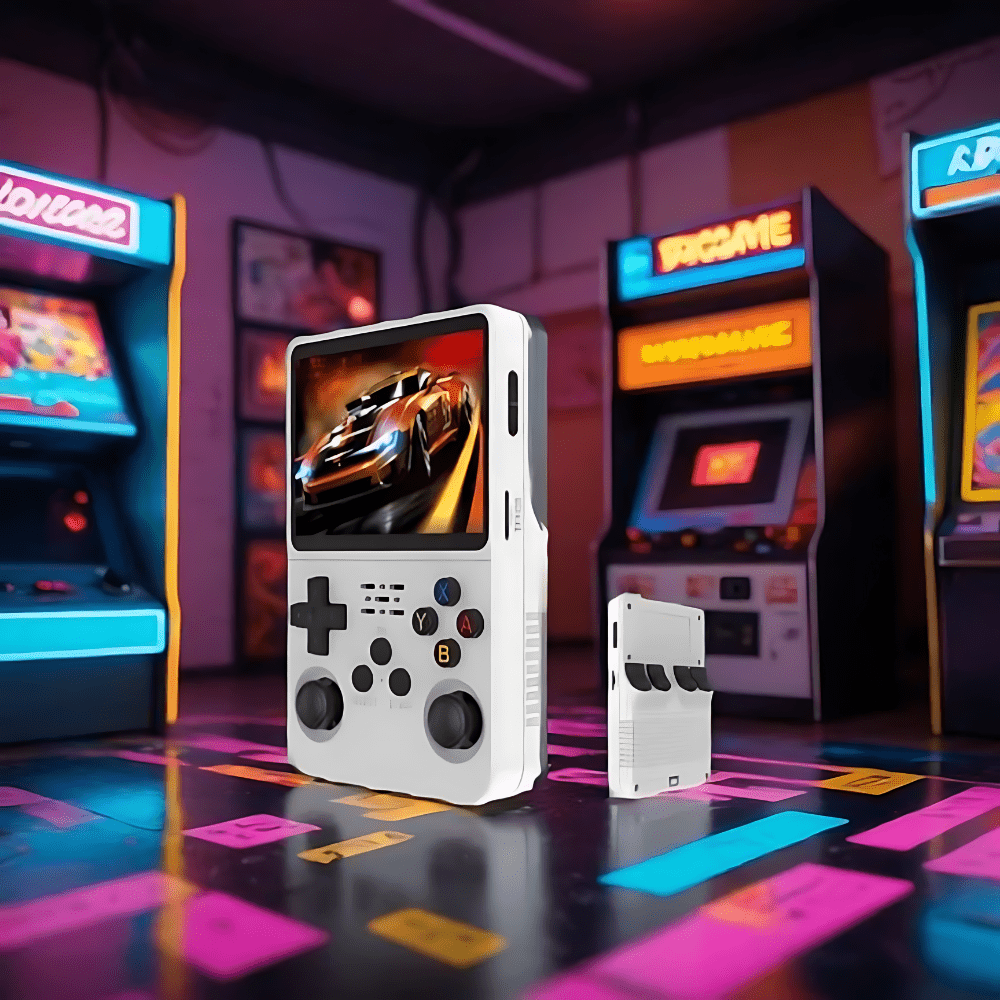 Retro Handheld Console With 20,000 Games And 3.5-Inch IPS Display | Temsk