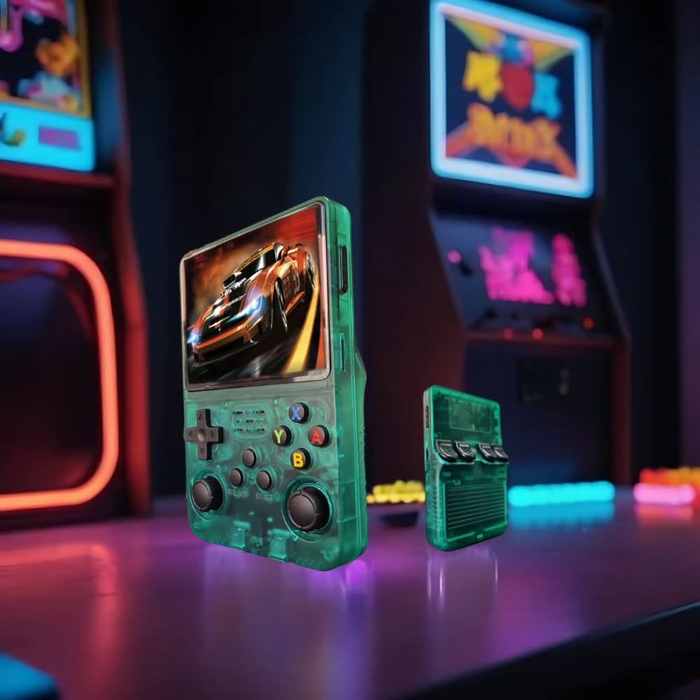 Retro Handheld Gaming Console Portable With 10,000 Built In Games | Temsk