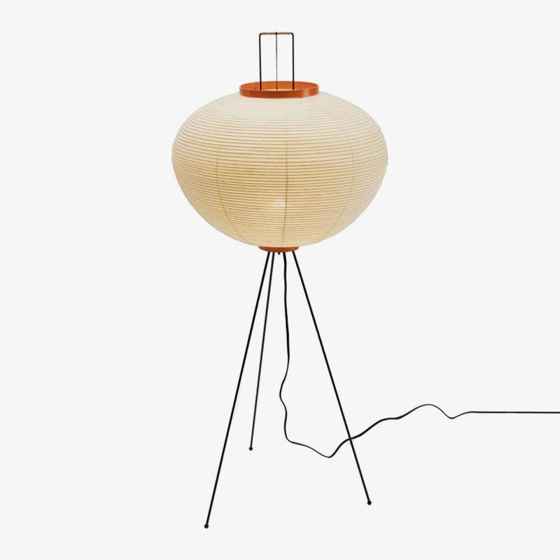 AstraLume Floor Lamp With Rice Paper Shade And Minimalist Warmth | Temsk