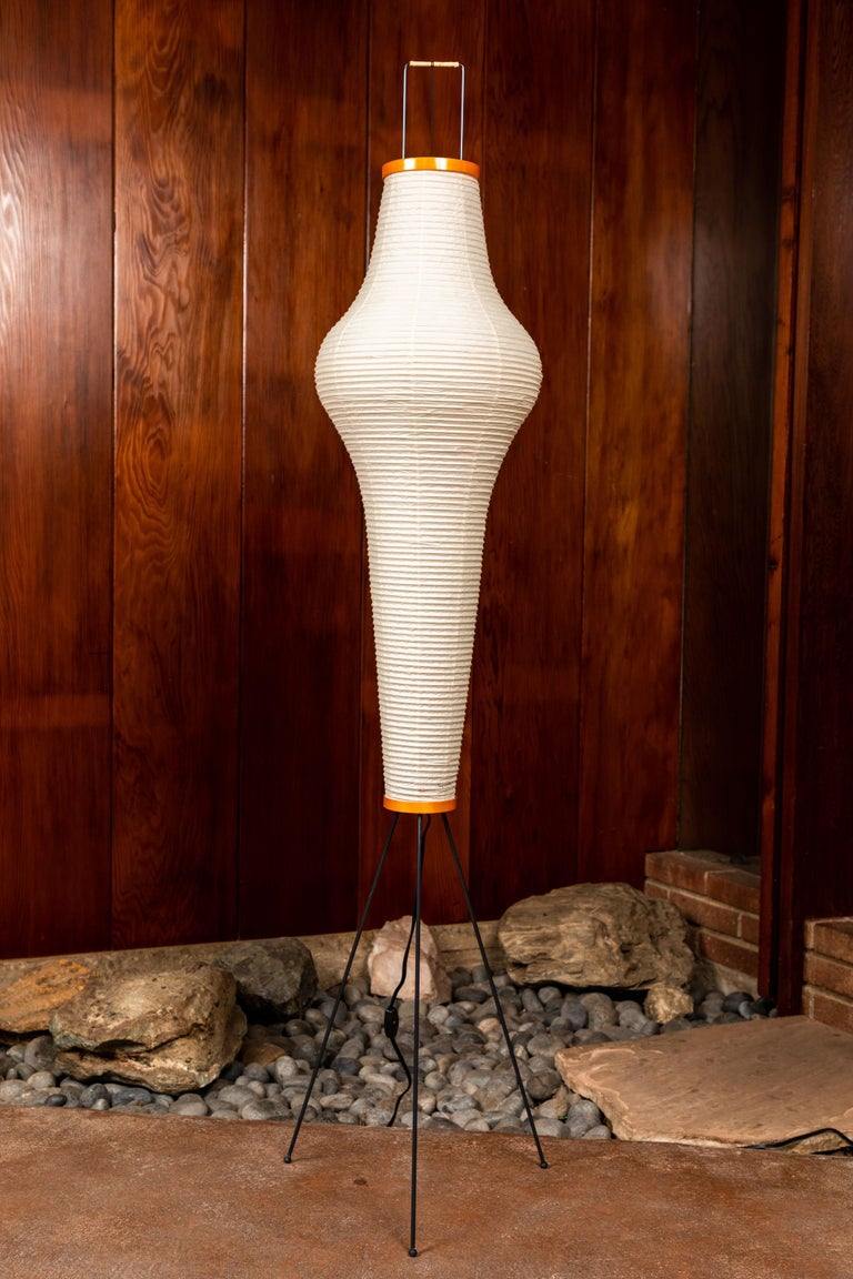 AstraLume Floor Lamp With Rice Paper Shade And Minimalist Warmth | Temsk