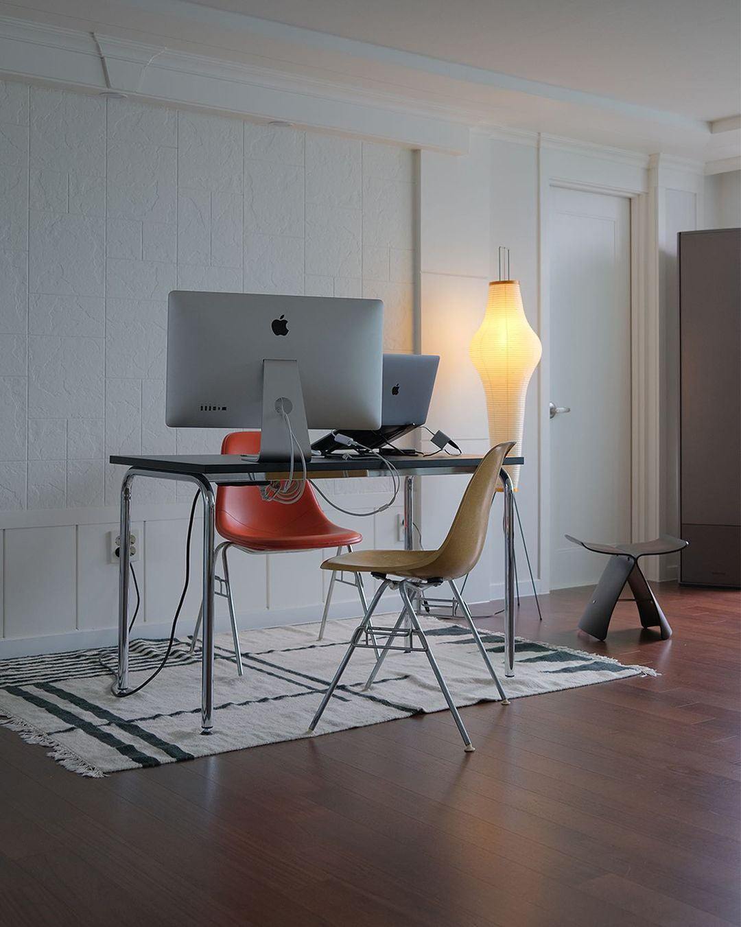 AstraLume Floor Lamp With Rice Paper Shade And Minimalist Warmth | Temsk