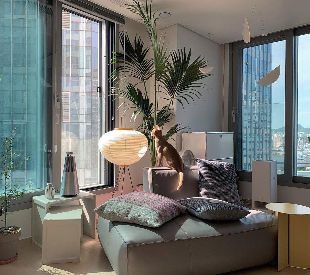 AstraLume Floor Lamp With Rice Paper Shade And Minimalist Warmth | Temsk
