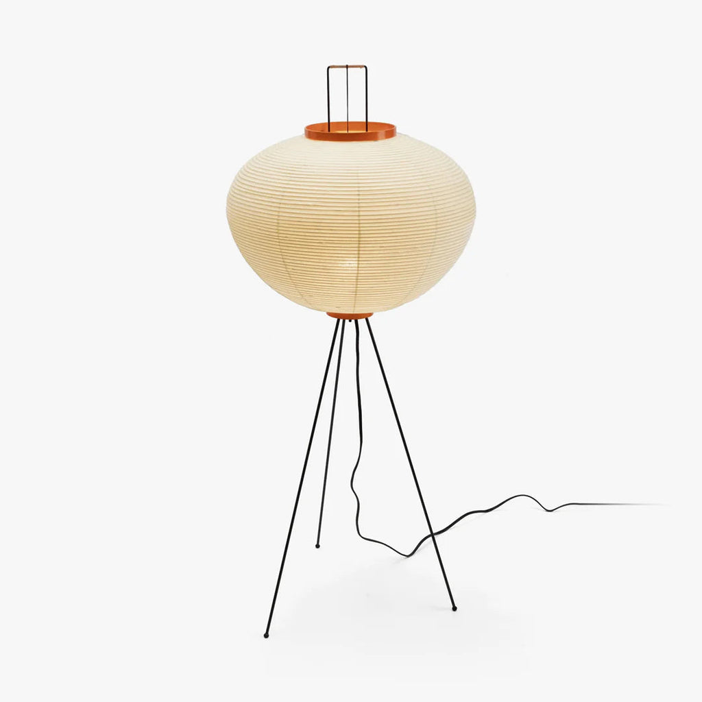AstraLume Floor Lamp With Rice Paper Shade And Minimalist Warmth | Temsk
