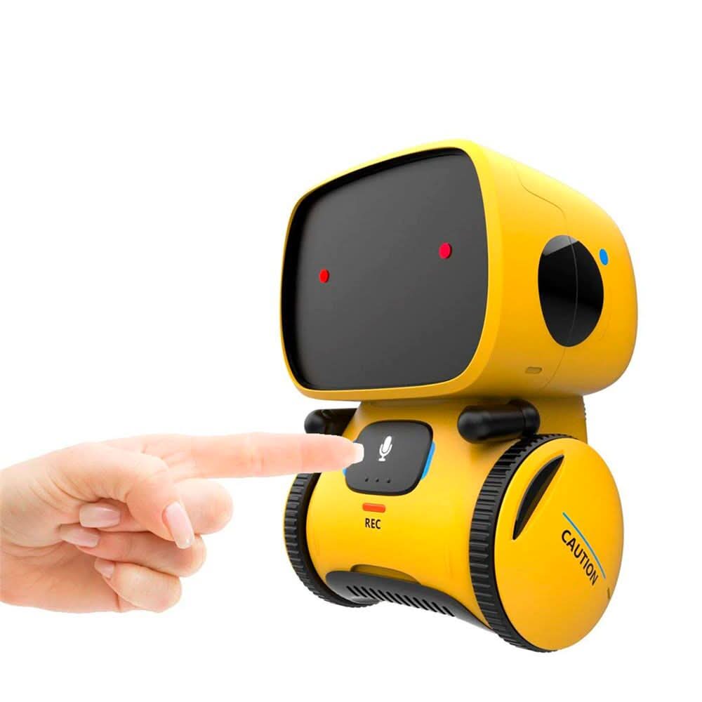 PulseBot mini interaktiv dansende robot med stemme- og lydfunktioner | Temsk