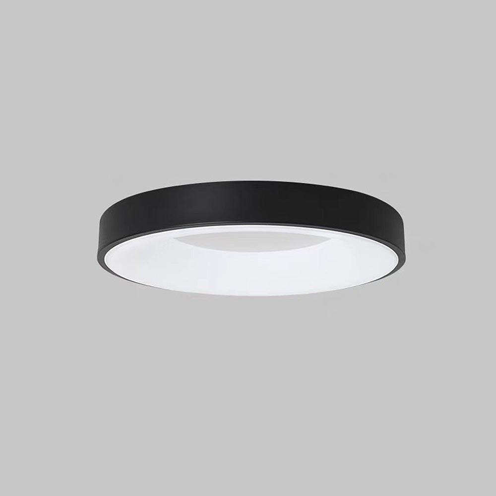12-Inch Diameter Round Ceiling Light Flush Mount With Diffuser | Temsk