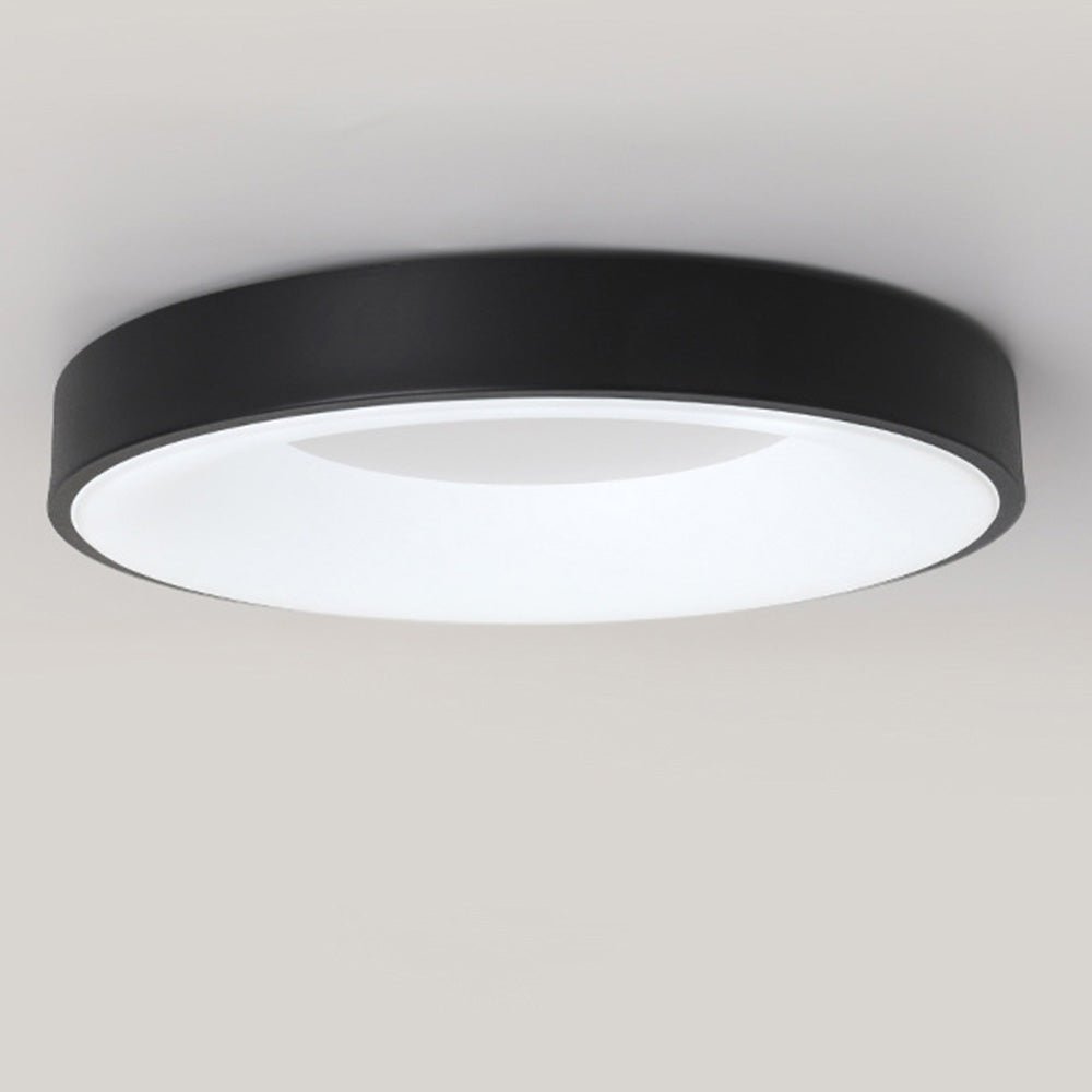 12-Inch Diameter Round Ceiling Light Flush Mount With Diffuser | Temsk