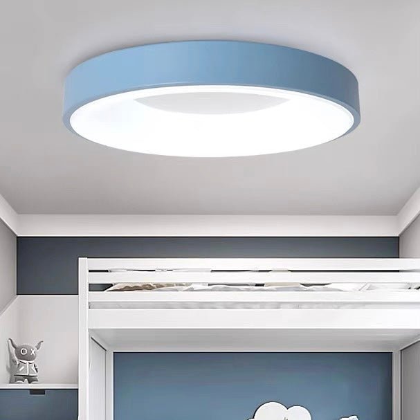12-Inch Diameter Round Ceiling Light Flush Mount With Diffuser | Temsk