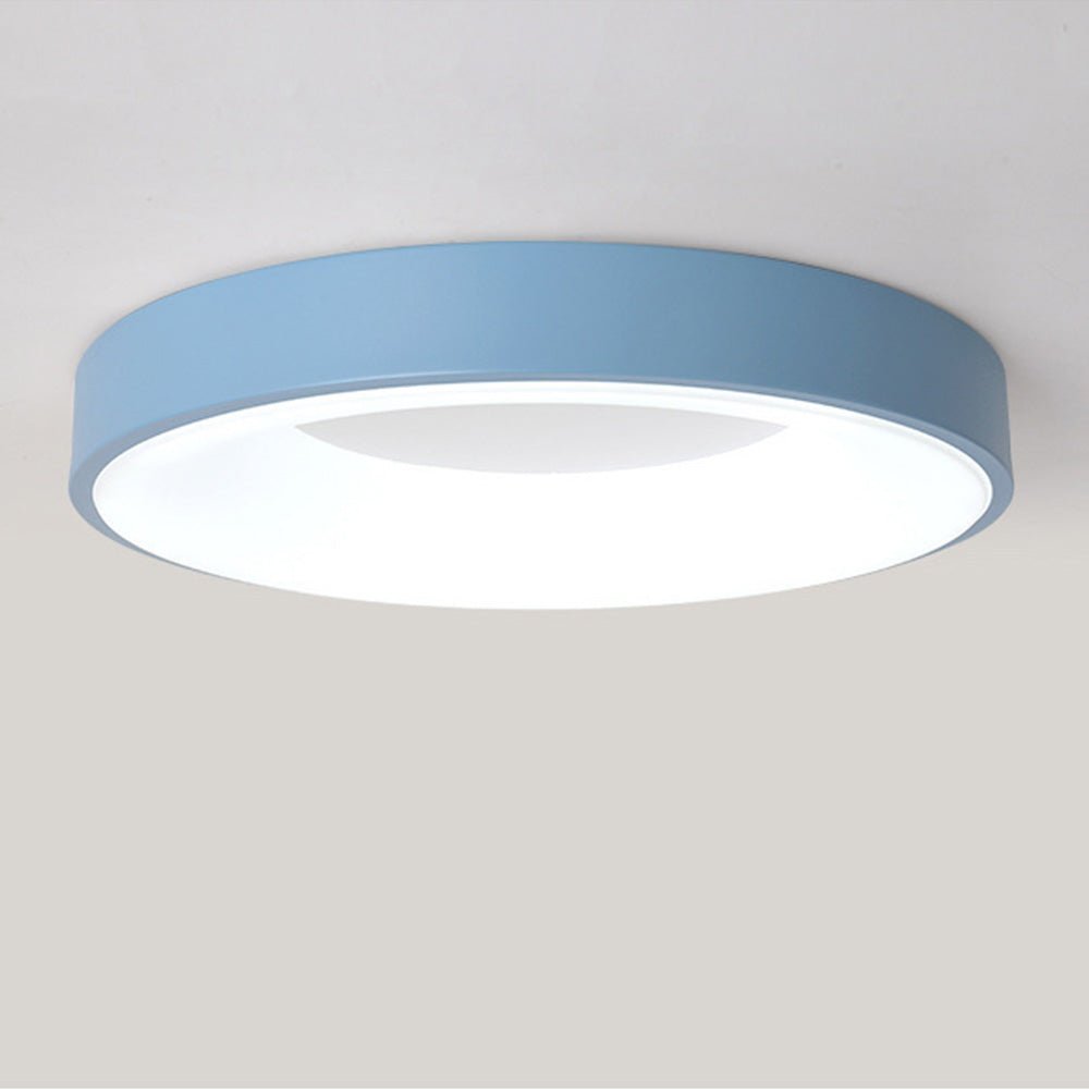 12-Inch Diameter Round Ceiling Light Flush Mount With Diffuser | Temsk