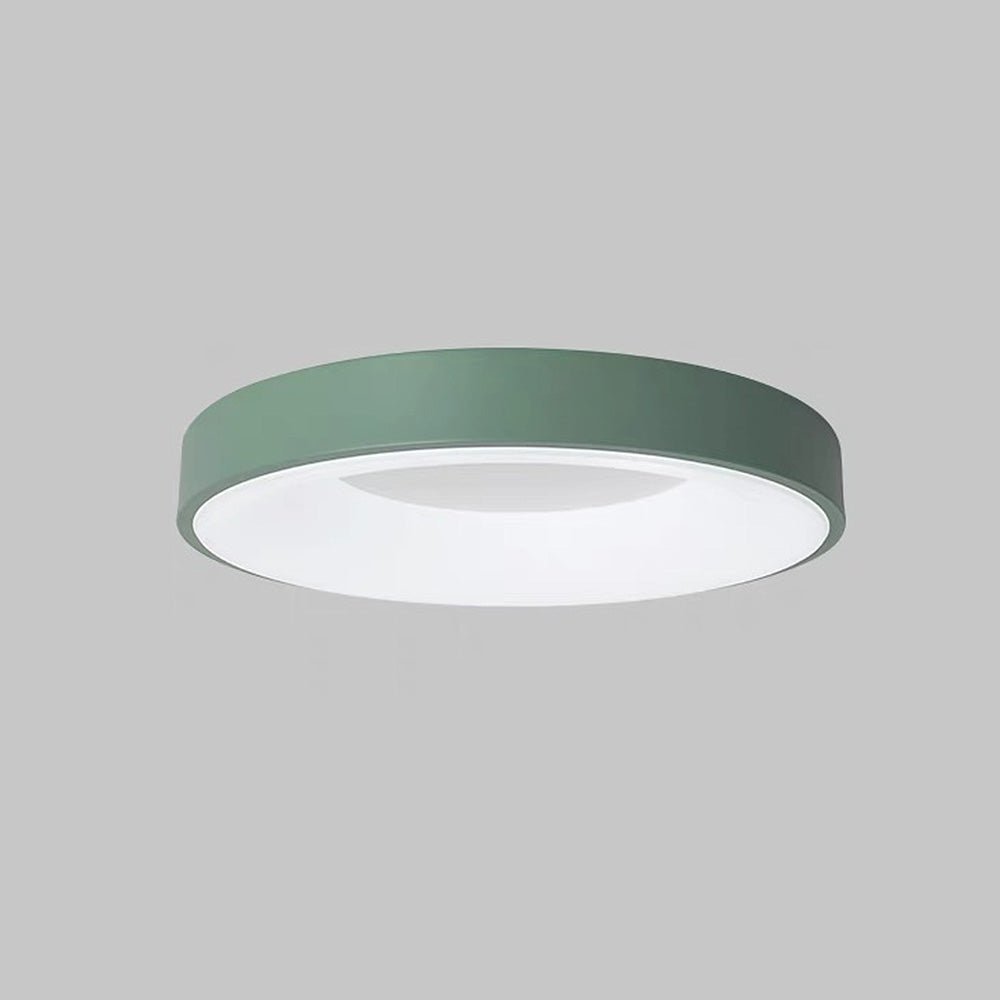 12-Inch Diameter Round Ceiling Light Flush Mount With Diffuser | Temsk
