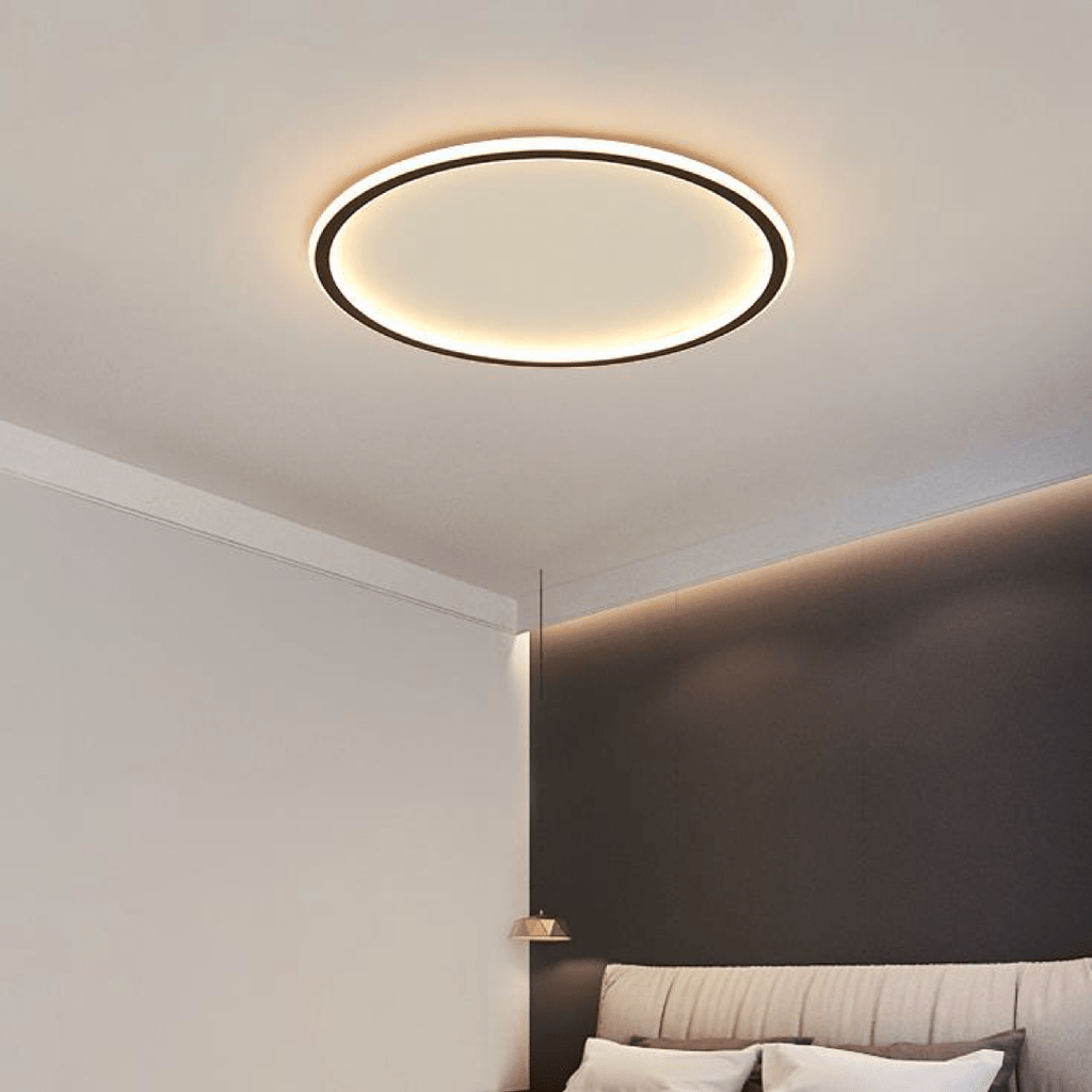 Okrągła lampa sufitowa LED z okrągłym dyfuzorem, 12 cali | Temsk