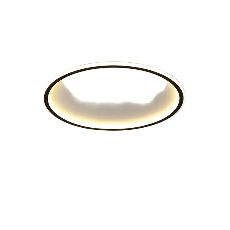 Okrągła lampa sufitowa LED z okrągłym dyfuzorem, 12 cali | Temsk