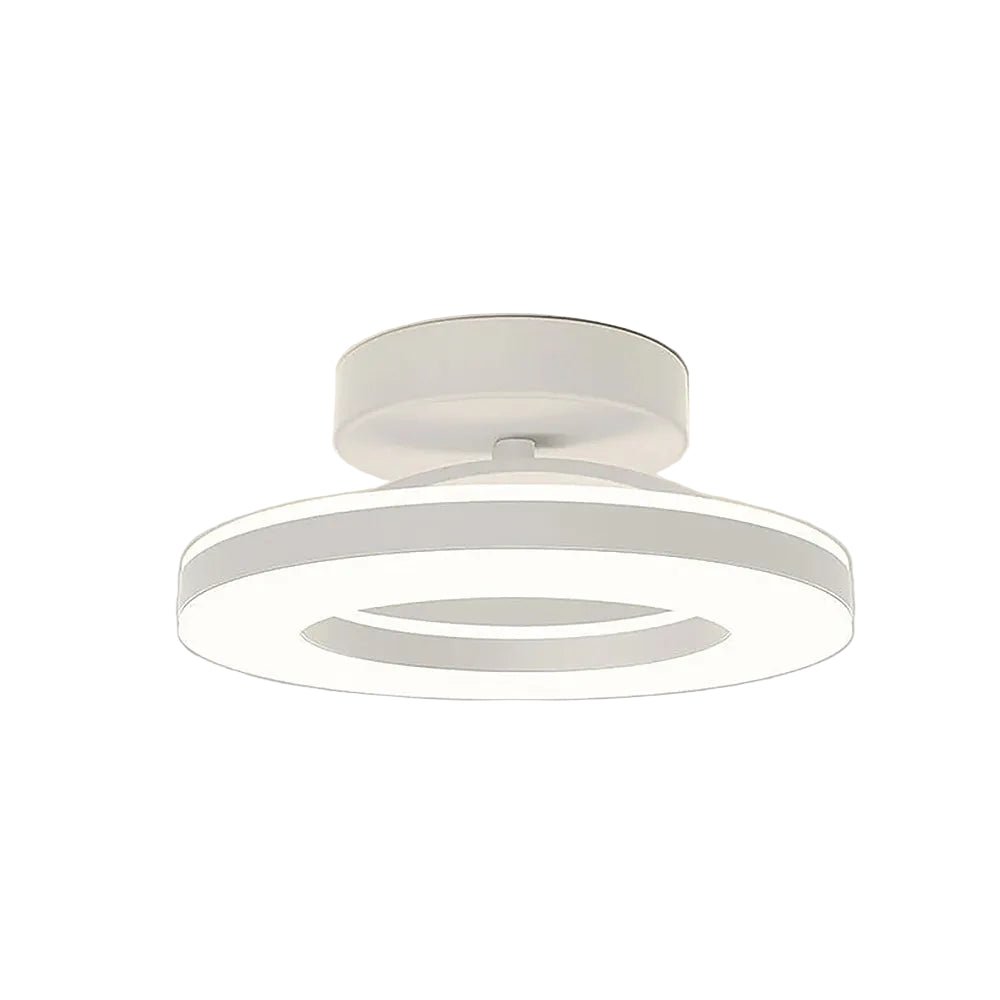 12-Inch Round LED Flush Mount Ceiling Light Fixture | Temsk