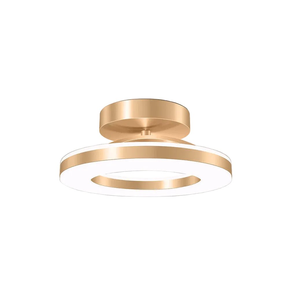 12-Inch Round LED Flush Mount Ceiling Light Fixture | Temsk