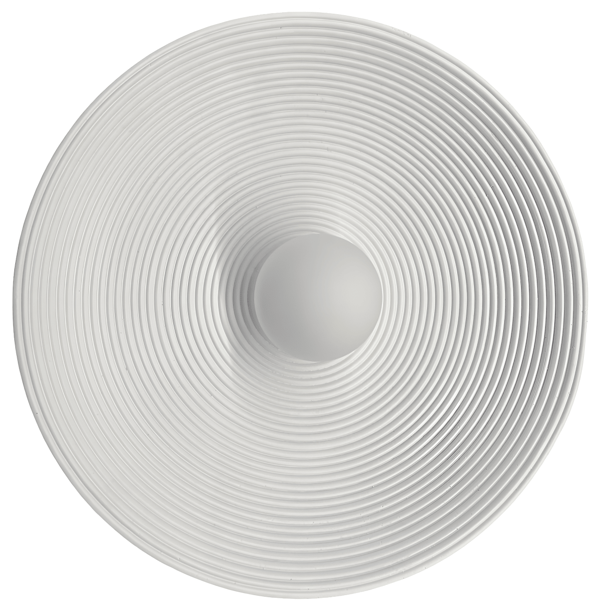 Round LED Wall Sconce, Retro Ceramic Style Resin 1 Light Fixture | Temsk