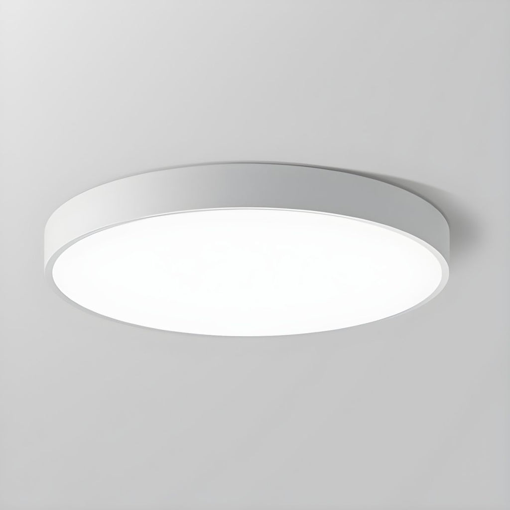 12-Inch Diameter Round Metal Flush Mount Ceiling Light Fixture | Temsk