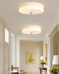 12-Inch Diameter Round Metal Tiered Ceiling Light Fixture | Temsk