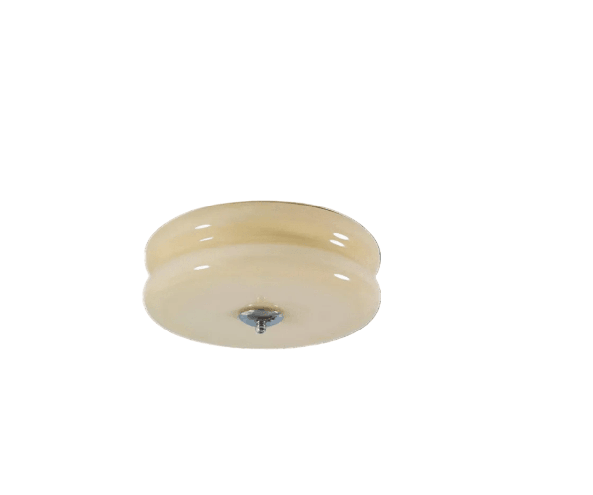 12-Inch Diameter Round Metal Tiered Ceiling Light Fixture | Temsk