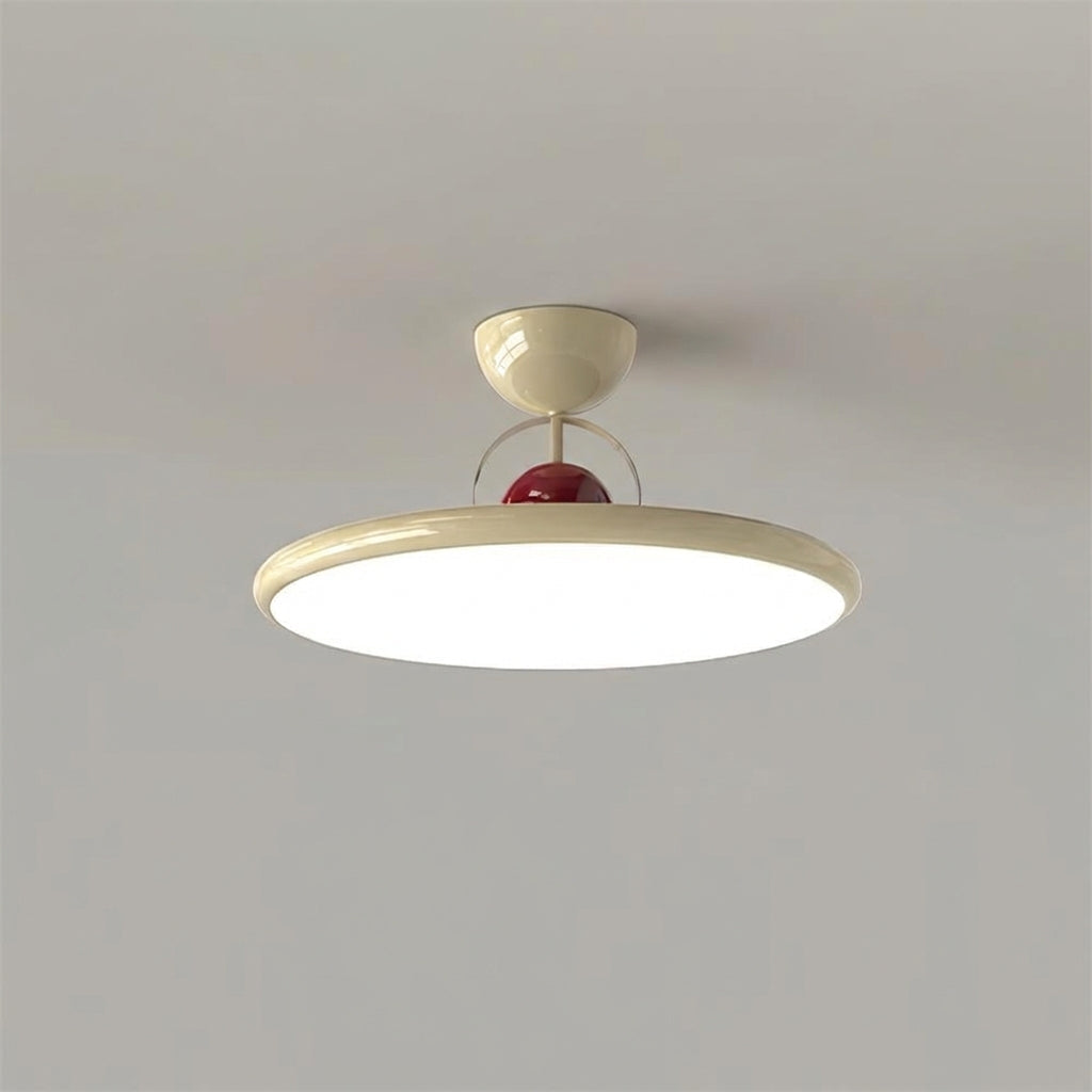 Green LED Ceiling Light With Acrylic And Metal, Retro Design, Dimmable | Temsk
