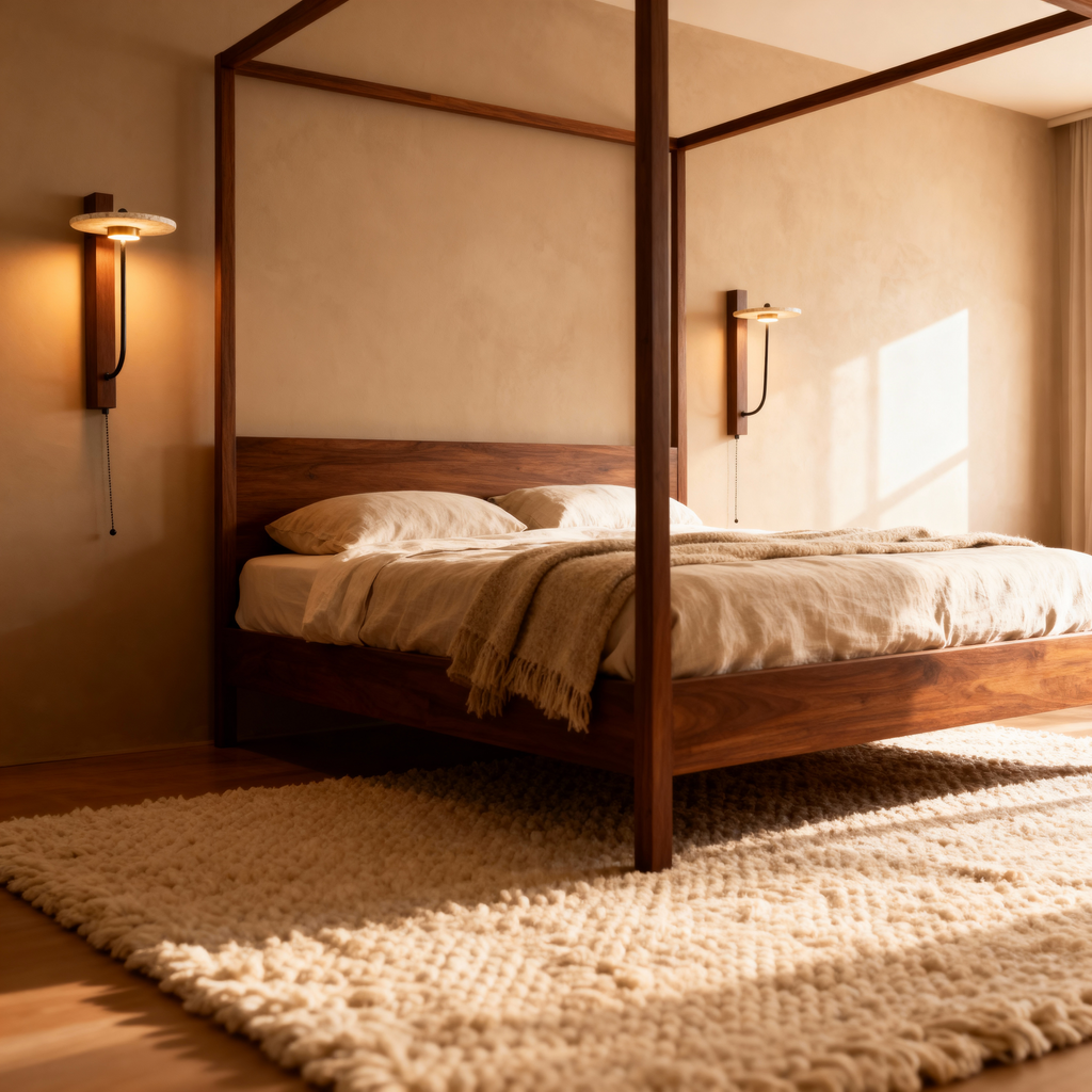 TerraLuma Natural Material Wall Sconce Lighting for Cozy Ambience | Temsk