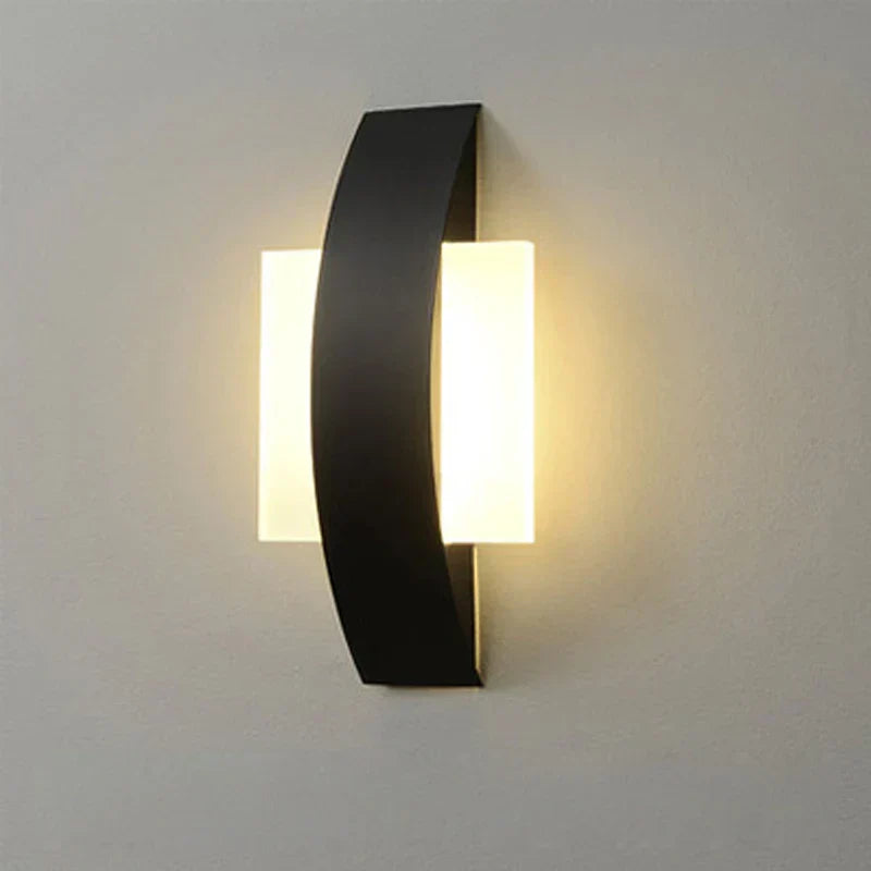 Acryl-Wandlampe mit subtiler Umgebungsbeleuchtung | Temsk