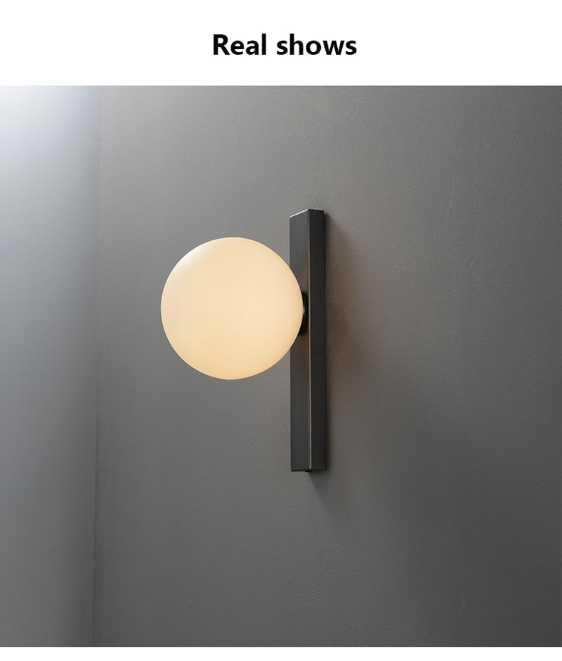 Lumora | Einfache Kupfer Circ LED-Wandleuchte | Snurv | Temsk