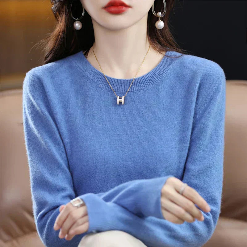 Nova Women's 100 Percent Pure Wool And Cashmere Sweater Edition | Temsk