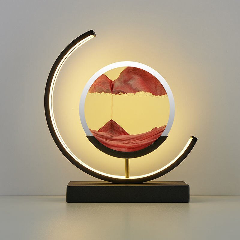 Sandlight Quicksand LED Table Lamp For Home Decor Accent | Temsk
