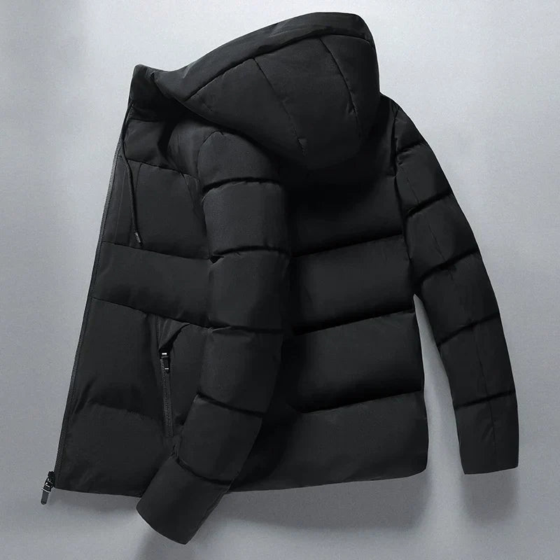 Nova Blue Waterproof Parka Jacket For Cold Winter Weather | Temsk