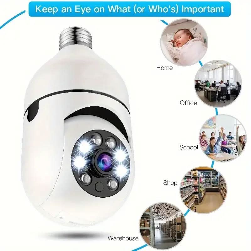 AstraGuard 360 Degree Security Camera With Night Vision And 360 Surveillance | Temsk