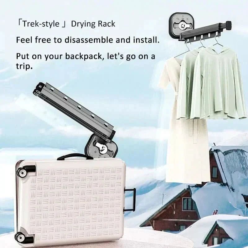 BreezeLift Wall Mounted Tumble Dryer Foldable And Space Saving | Temsk