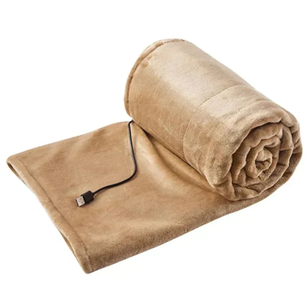 WarmGlide Portable USB Warming Blanket With 3 Heat Settings | Temsk