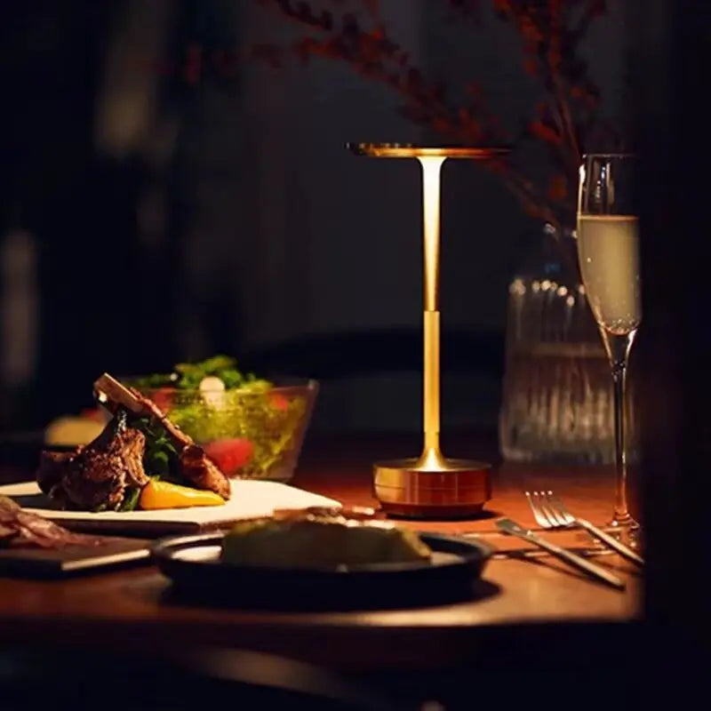 Touch Activated Rechargeable Desk Lamp With Dimmable LED Table Light | Temsk