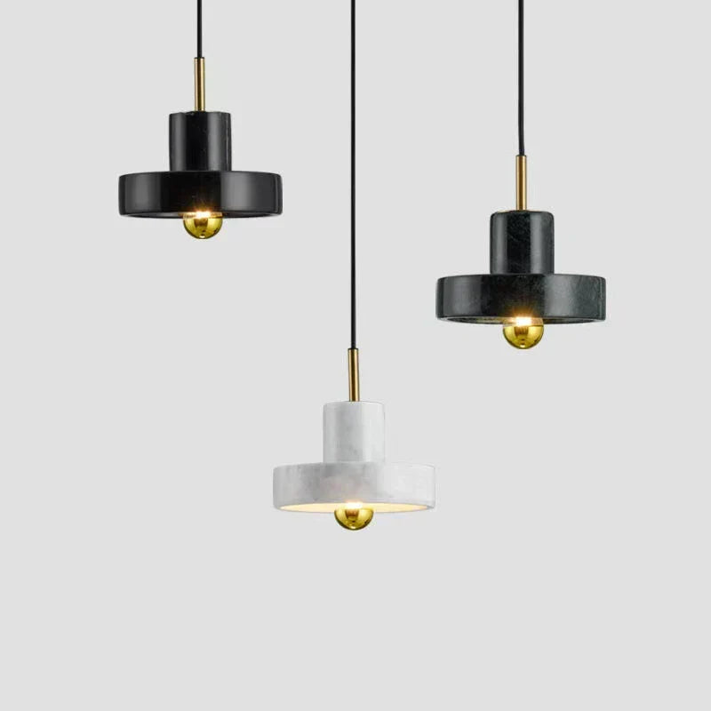 Marmor Pendelleuchte mit Naturstein Postmodernem Design | Temsk