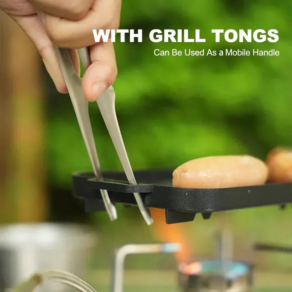 TrailForge Mini Grill Plate Set Portable Outdoor Cookware | Temsk