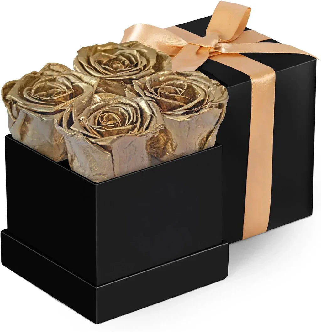Mother's Day Rose Box Gift For Home Decor Flower Arrangement | Temsk
