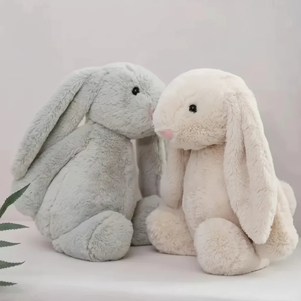 Plyšová hračka králíček Bunnycat, měkký plyšový mazlíček pro roztomilé objetí | Temsk