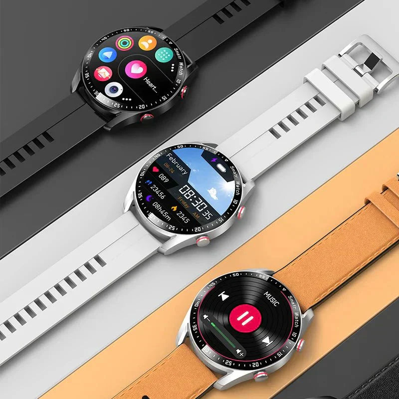 PulseNova Premium Men's Smartwatch With ECG And PPG And Call Function | Temsk