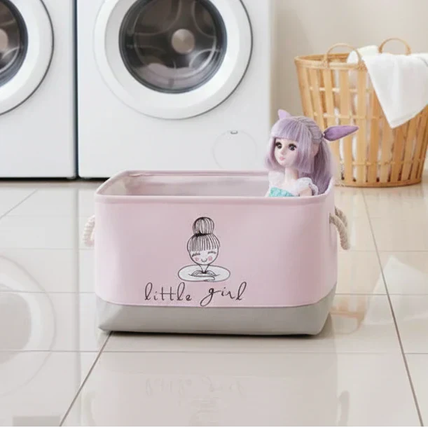 NestFold Foldable Storage Basket For Children's Room Organization | Temsk