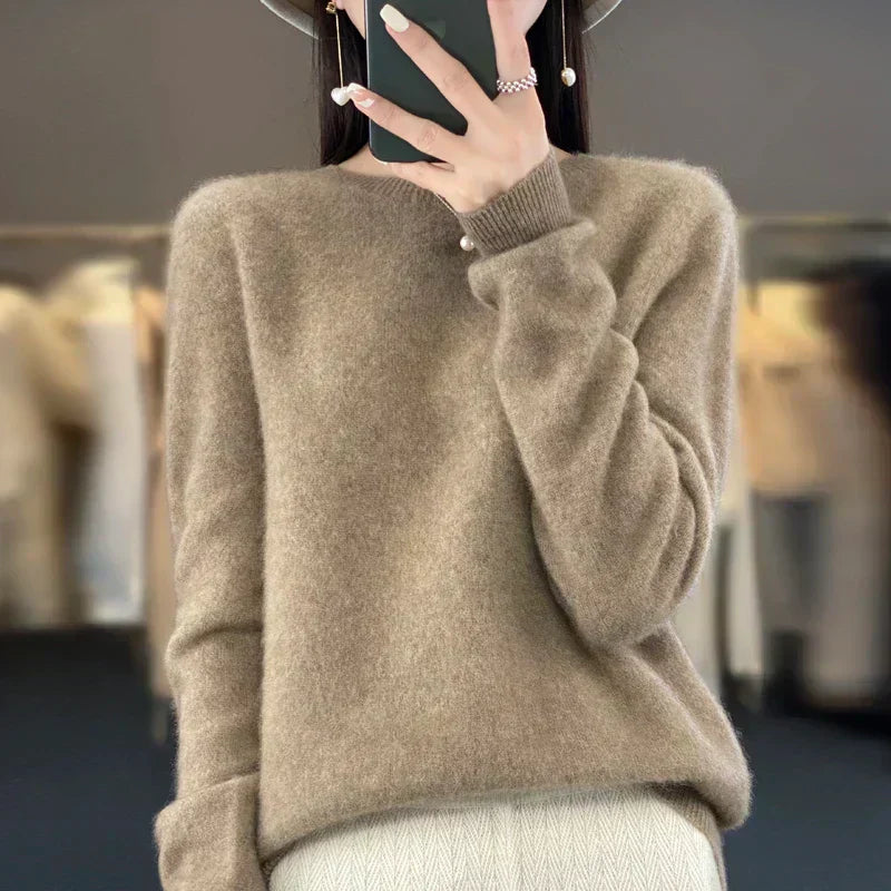 Dámský svetr Aurelia ze 100% merino vlny | Temsk