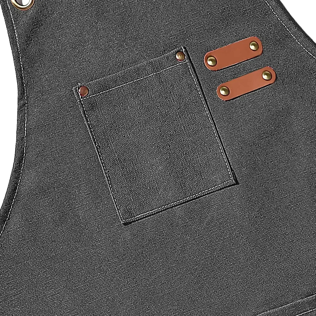 ProWear Canvas-Schürze für Unisex-Köche und Arbeitskleidung | Temsk