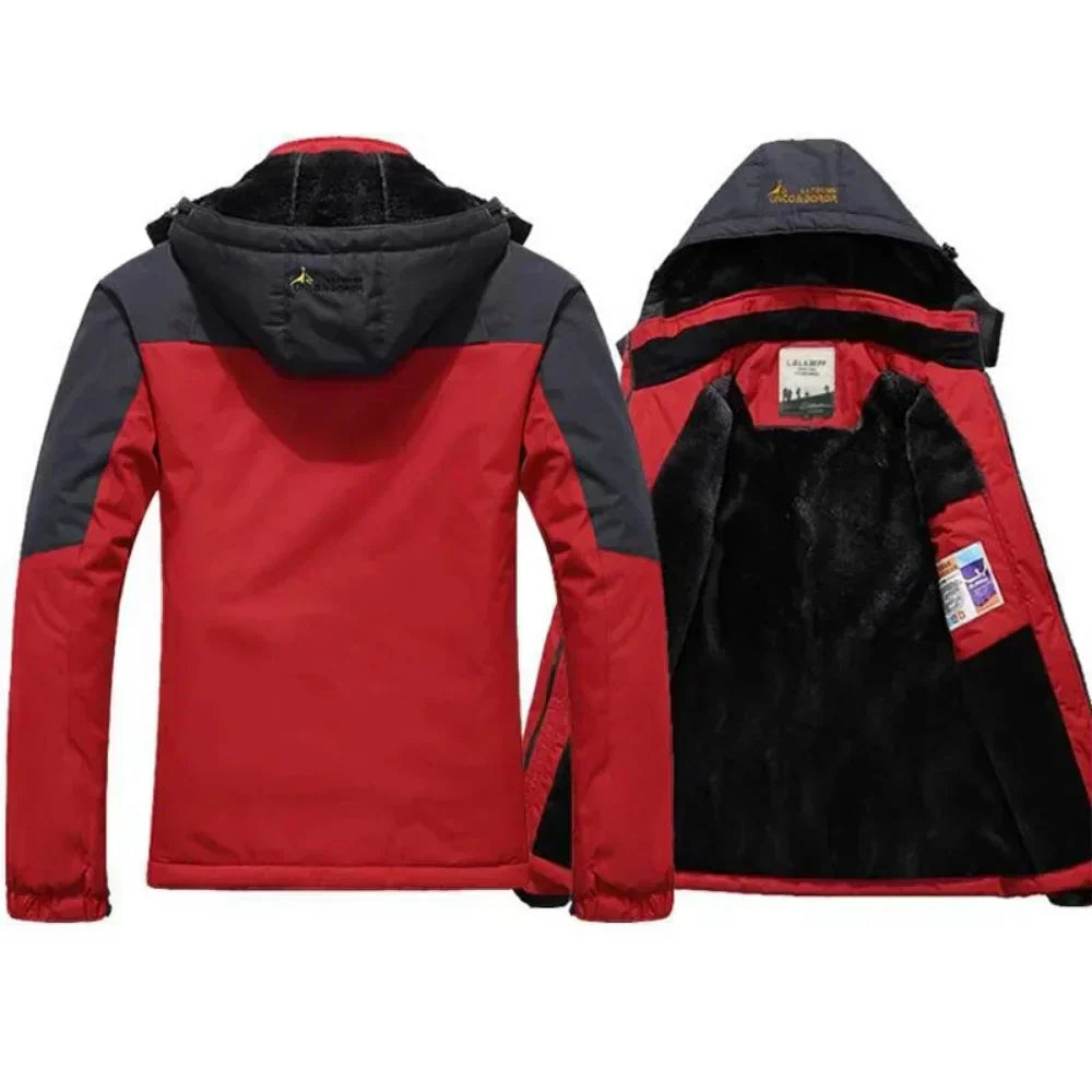 Men's Ultimate Winter Parka Hooded Insulated Jacket, Waterproof And Windproof Anorak | Temsk