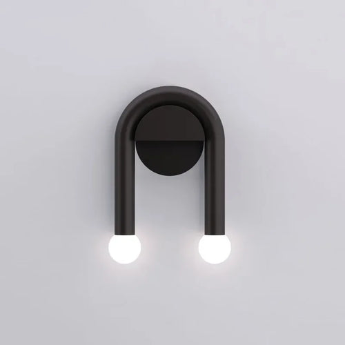 Luz de parede moderna Arcus com luminária LED minimalista nórdica | Temsk