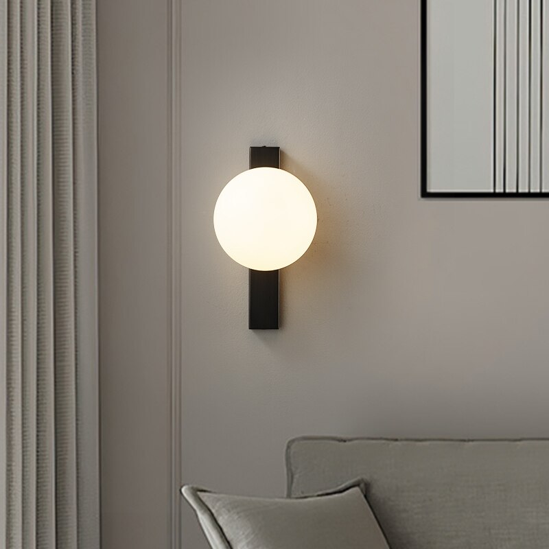 Lumora | Einfache Kupfer Circ LED-Wandleuchte | Snurv | Temsk