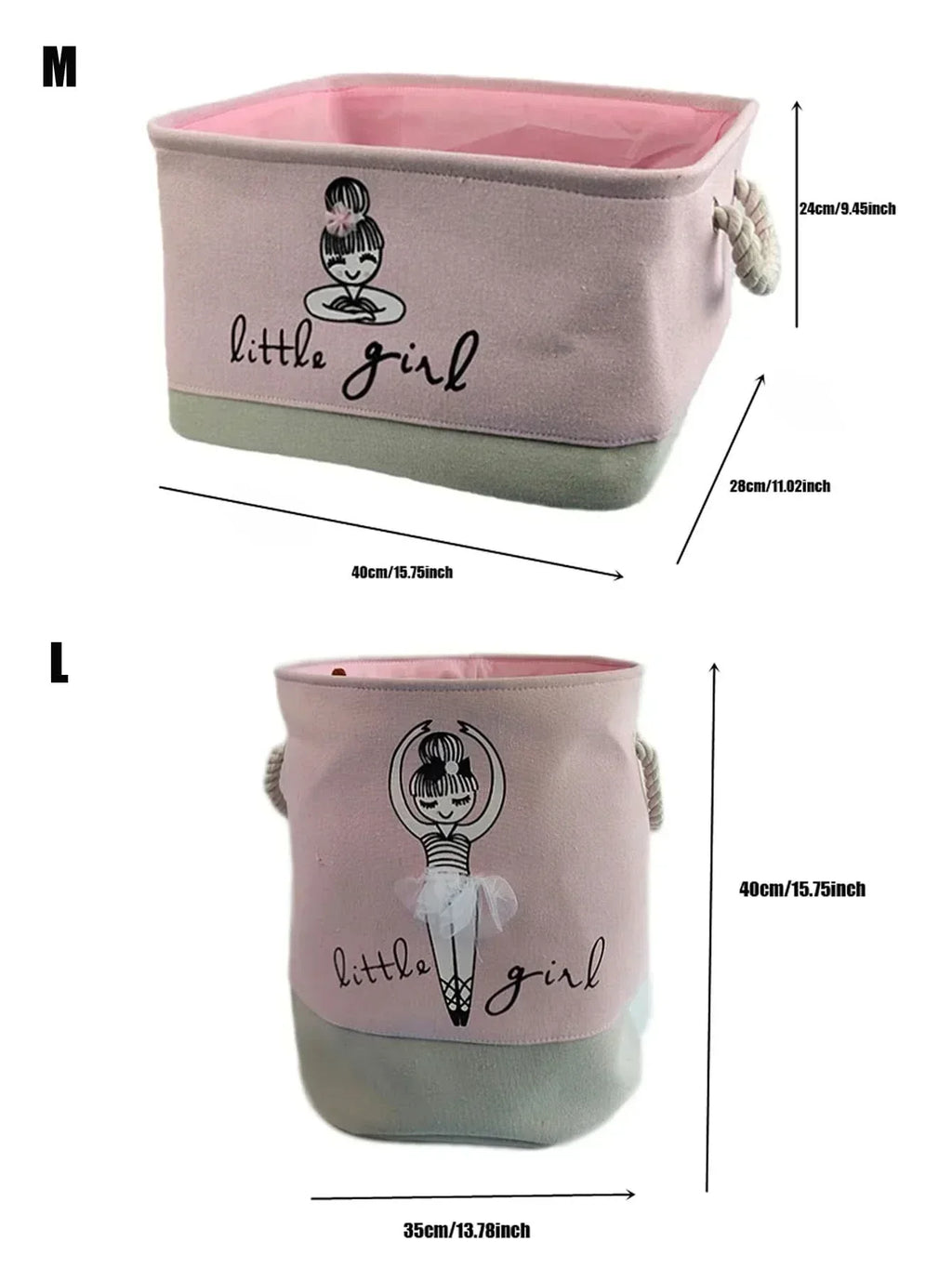 NestFold Foldable Storage Basket For Children's Room Organization | Temsk
