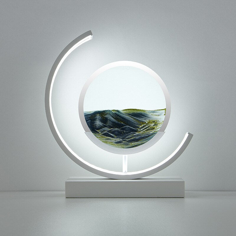 Sandlight Quicksand LED Table Lamp For Home Decor Accent | Temsk