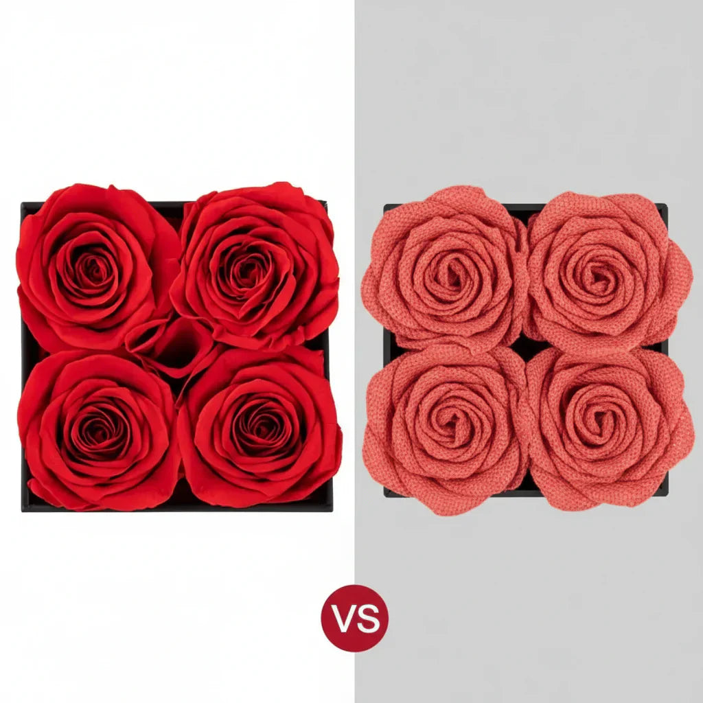 Mother's Day Rose Box Gift For Home Decor Flower Arrangement | Temsk