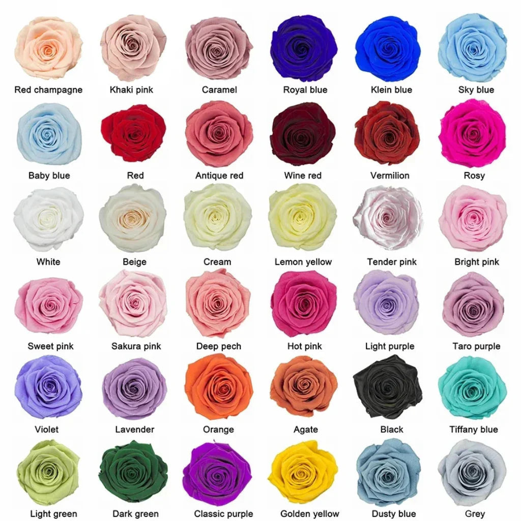 Mother's Day Rose Box Gift For Home Decor Flower Arrangement | Temsk