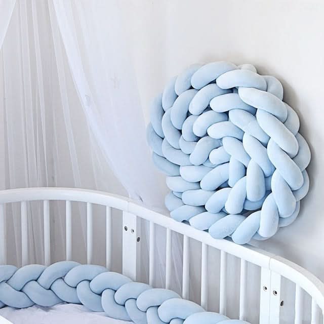 Tkaný dětský polštář CozyNest pro bezpečný a klidný spánek | Temsk