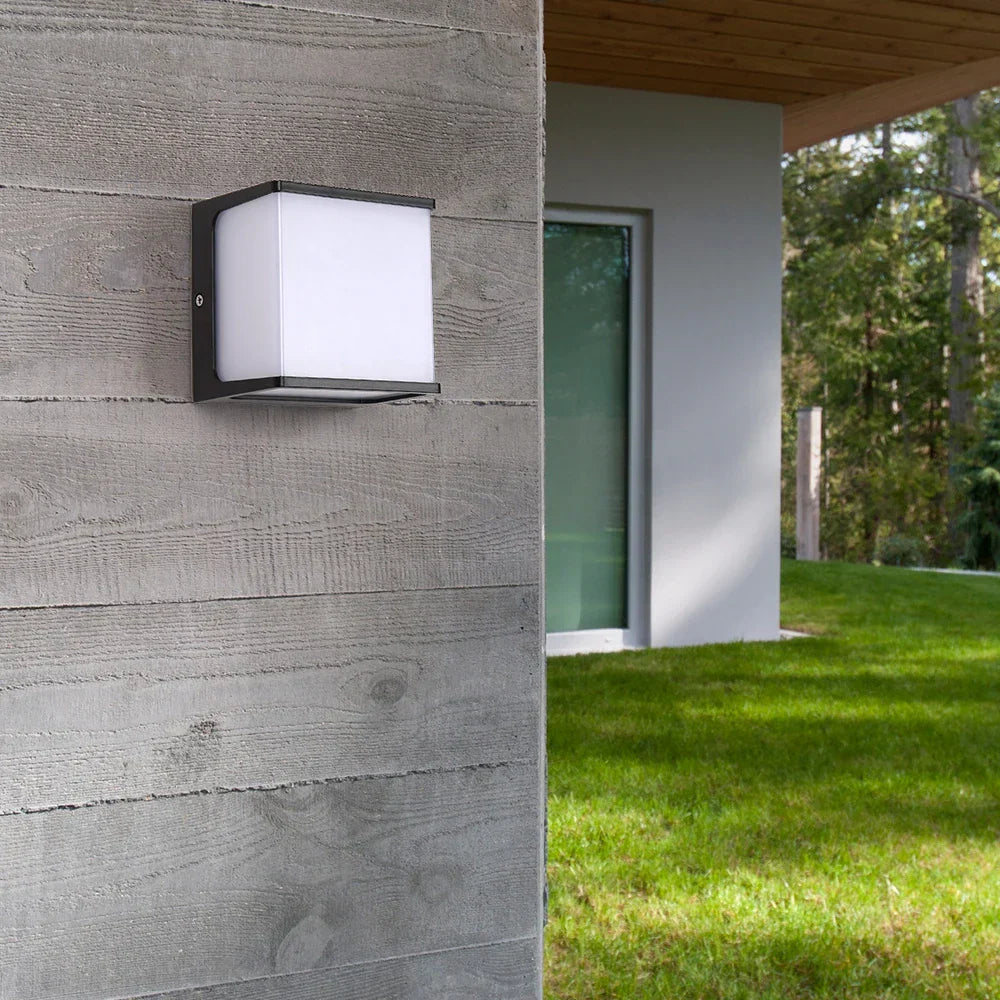 AeroCube Außen-LED-Wandlampe wasserdichte Außenleuchte | Temsk