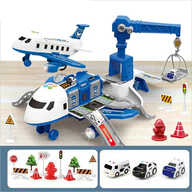 AeroNova Musical Stretching Deformation Airplane Toy | Temsk